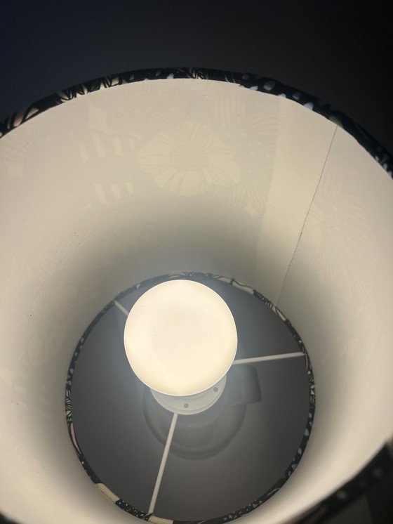 Image 1 of Modern, wireless lamp duo - upcycled from a vintage vase -