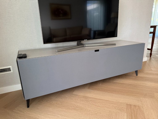 Low Board (TV) Cabinet Just Alpha JSA 1644 (Colour Pebble Gloss) – tv meubelen, Textile, Wood