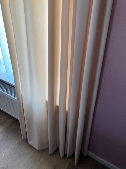 Rideaux en velours écru – decoratieve objecten, Textile (photo 2 of 10)