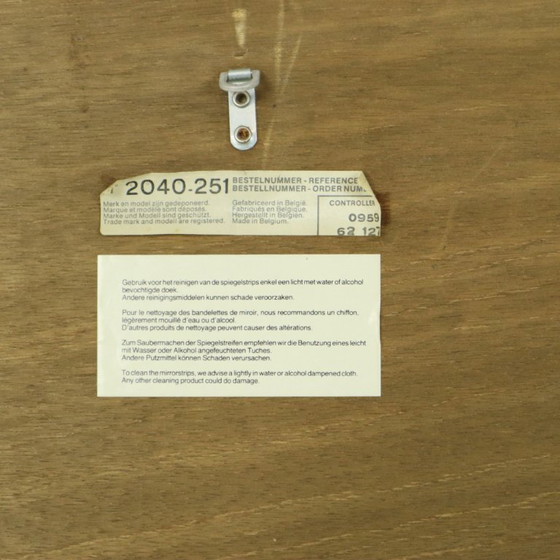 Image 1 of Specchio Deknudt Silver Hollywood Regency