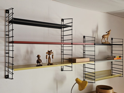 Vintage Tomado Holland wandrek boekenrek rek