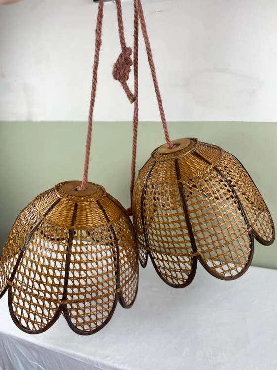 Vintage tulip hanging – Decorative Objects, Wicker, Rattan, Bohemian (photo 6 of 11)