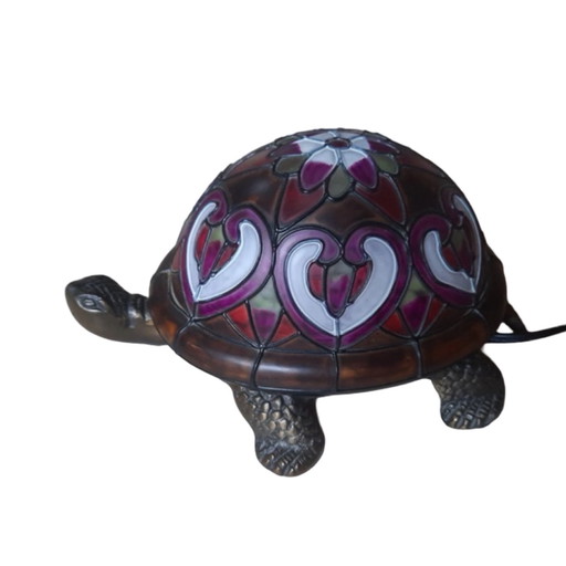 Vintage Tiffany turtle lamp