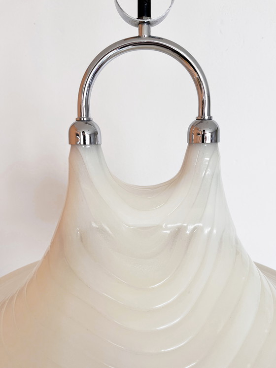 Image 1 of Vintage 1970s Space Age Cristallux Pendelleuchte