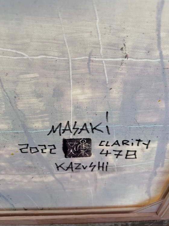 Image 1 of Masaki Kazushi abstract painting
