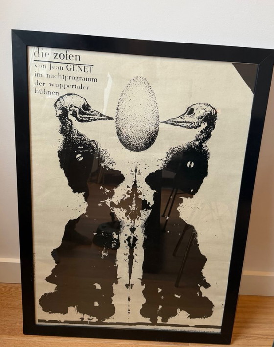 Image 1 of F. Starowieyski (1930-2009), Die Zofen, 1986, Orginal theater poster