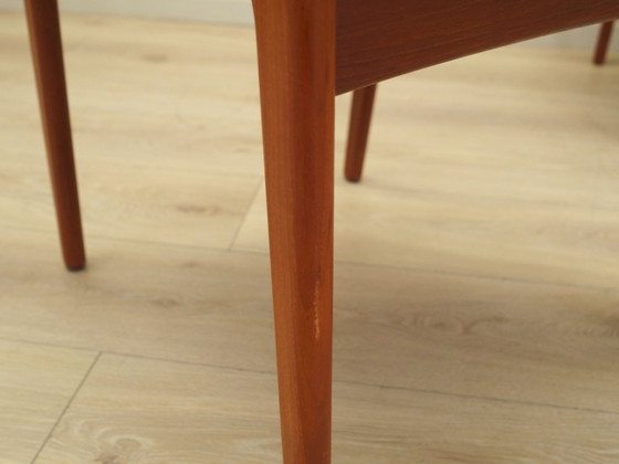 Image 1 of Satz von sechs Teakholzstühlen, dänisches Design, 1960er Jahre, Herstellung: N. & K. Bundgaard Rasmussen