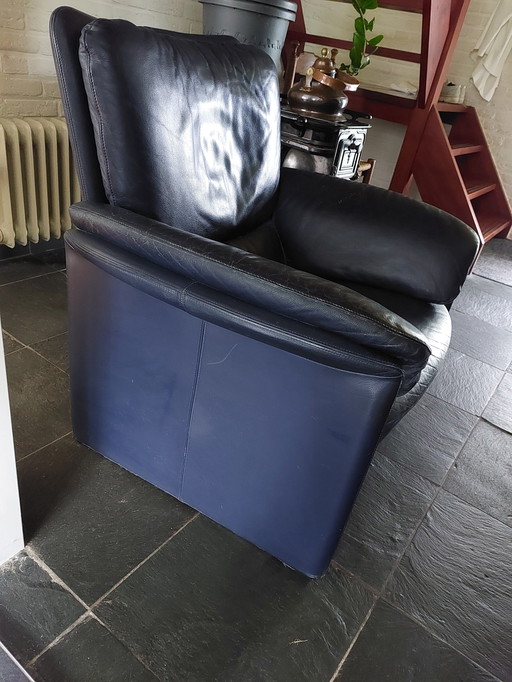 Leolux - Fauteuil Catalpa Cuir Wapiti 909