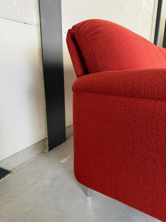 Divano Leolux Balanza - rosso - tessuto di lana – Divani 3 posti, Tessile (photo 5 of 6)