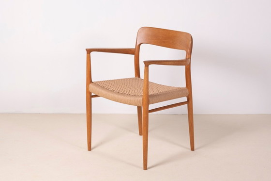 Image 1 of Niels O. Møller Chair Model 56 in Oak, 1960s Denmark