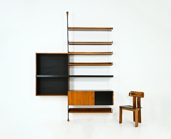 Image 1 of Mueble de pared de Luigi Fornasari, década de 1950.