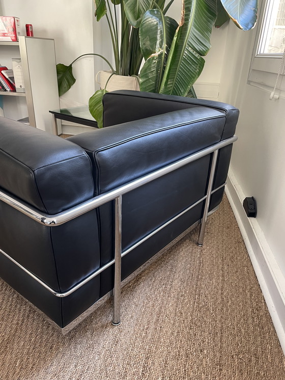 Image 1 of Poltrona LC3 – Le Corbusier / Charlotte Perriand / Pierre Jeanneret – Edizione Cassina
