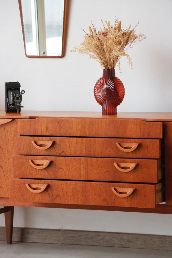Image 1 of Vintage Beautility Teak Sideboard - 1960s Design
