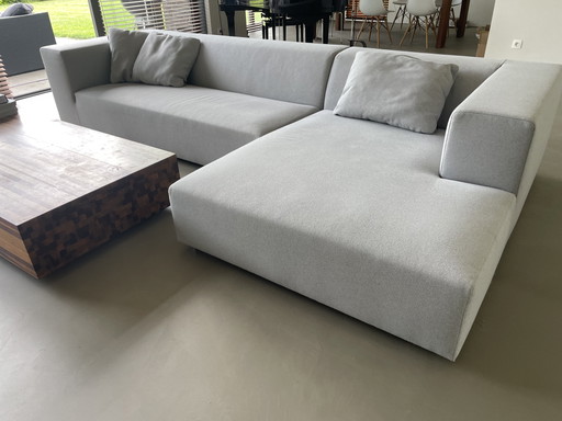 Koozo David Belgische Designbank 330cm met 3 originele kussens