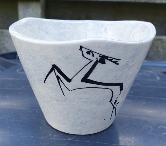 Image 1 of Vintage Cactus Bak Plantenbak en bloempotje 