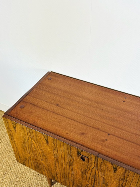 Image 1 of Scandinavian rosewood sideboard with tapered legs, 1960
