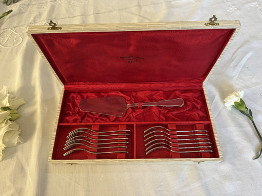 Servizio di posate vintage per torte