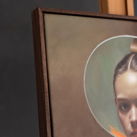 Image 1 of "Satellite of Love" oil on canvas