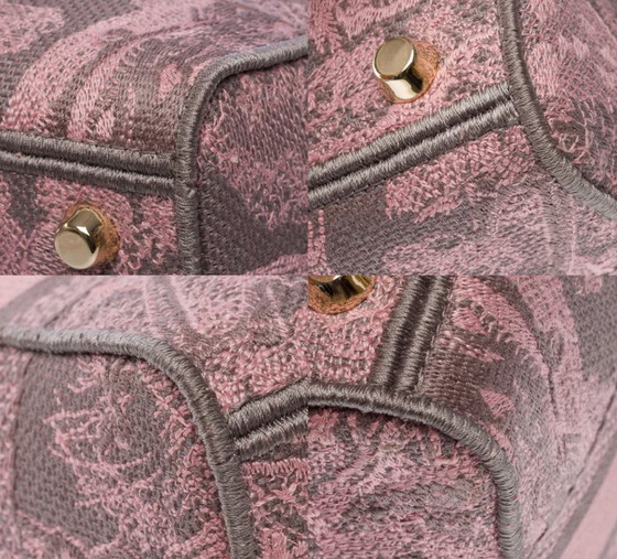 Image 1 of Bolso DIOR Lady Dior en Toile Rose - 102003