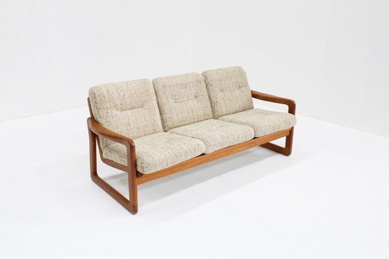 Image 1 of Vintage Mid century sofa teak Holstebro MöbelFabrik jaren 60