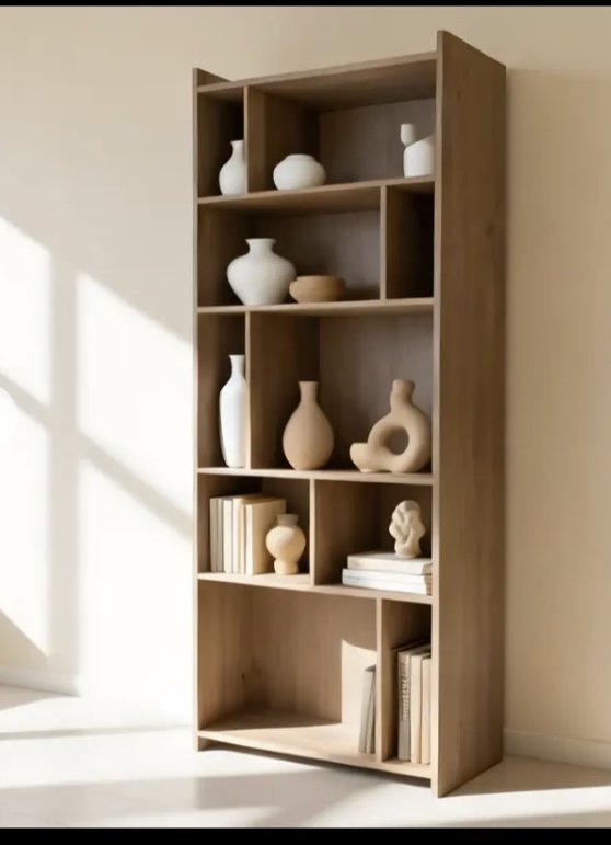 Deja Living Scandinavian Design Wall Cabinet Storage Unit – Wood (photo 2 of 6)