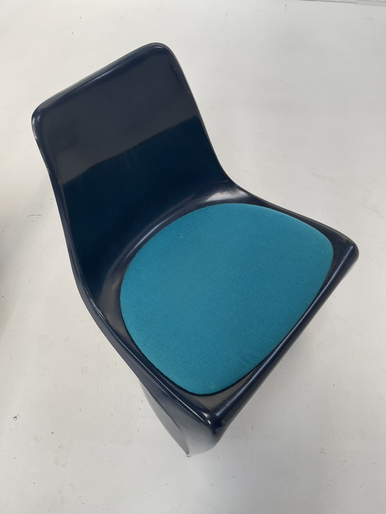 Image 1 of Set vintage di 4 sedie Space Age di Steen Østergaard per Cado