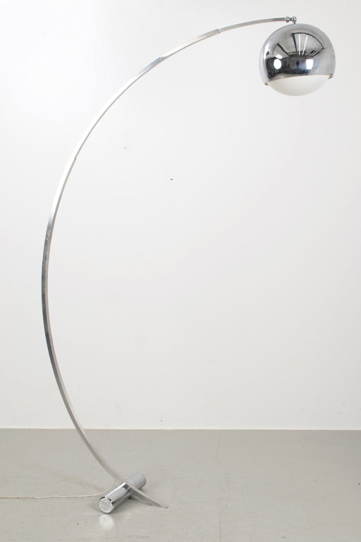 Lampada da terra ad arco vintage
