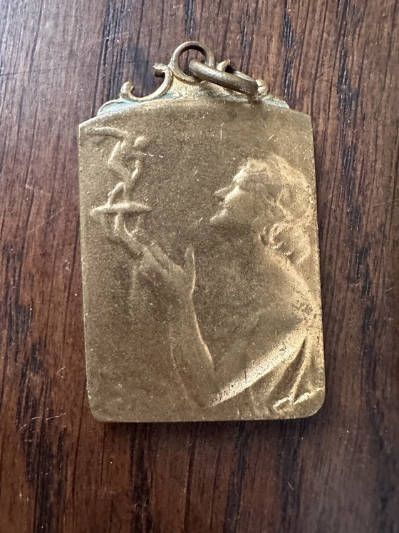 Image 1 of Set di medaglie vintage del ciclocross belga – Le Soir “Cross du Soir” 1924-1947 – 10 pezzi