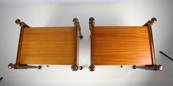 Image 1 of Juego de 2 mesillas de noche escandinavas