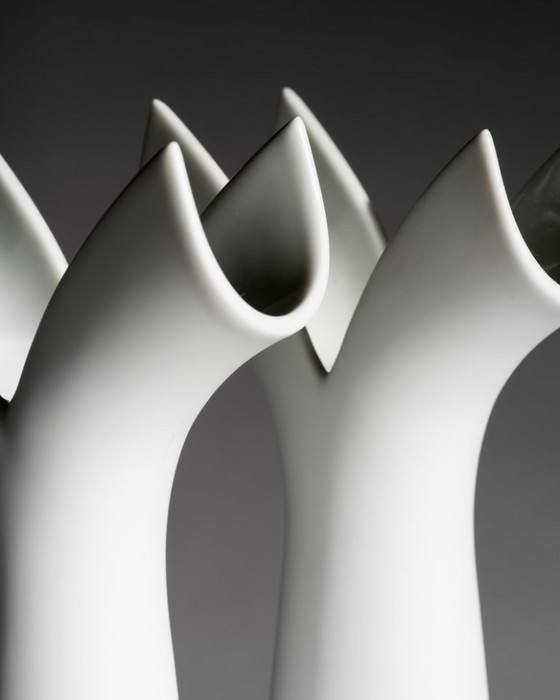 Image 1 of Lino Sabattini Rosenthal Studio Line "Pianta" Portacandele in porcellana Duo Germania