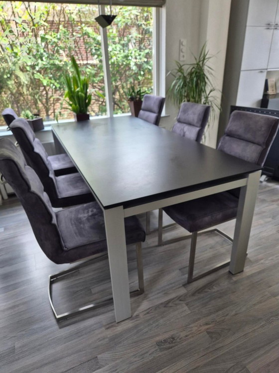 Image 1 of 6 sedie da pranzo