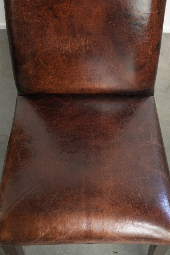 6x prachtige karaktervolle schapenleren eetkamerstoelen met de mooiste kleuren en een tijdloos design (photo 7 of 17)