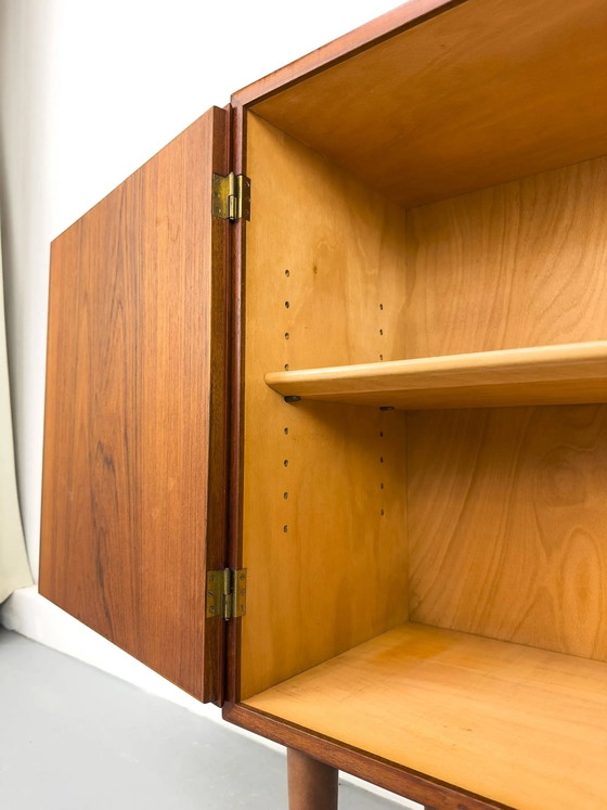 Deens dressoir in teak van Børge Mogensen voor Søborg Møbelfabrik, jaren 60 – Opbergkast, Wood (photo 11 of 21)