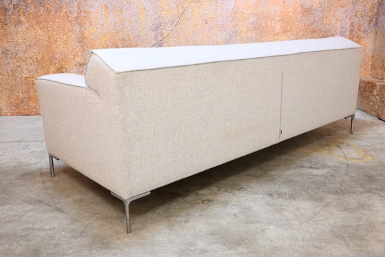Image 1 of Design on Stock Bloq driezitsbank in grijze Amdal stof
