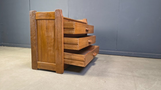 Image 1 of Commode en chêne par Depuydt Meubelen, Belgique, 1980 