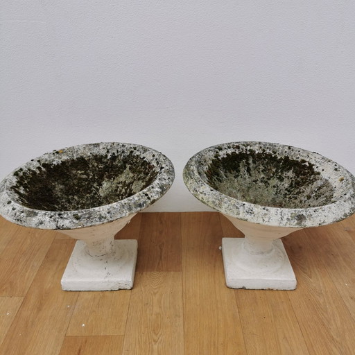 Set Vintage Garden Vases Jardinières Concrete Garden Pots Set Price
