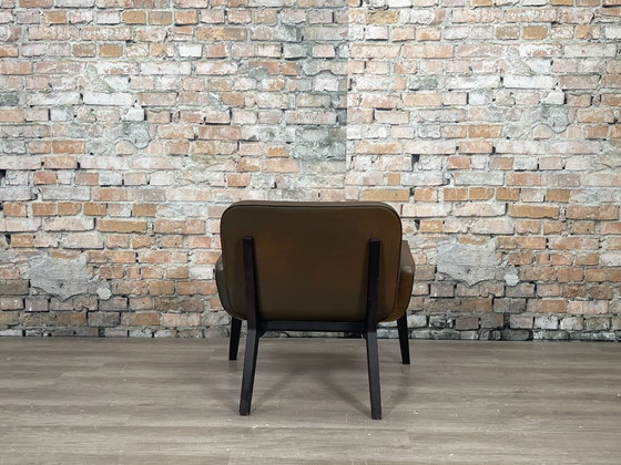 Poltrona Frau Jockey – Cognac | Poltrona Frau Style Center – Armchairs, Leather, Wood (photo 6 of 16)