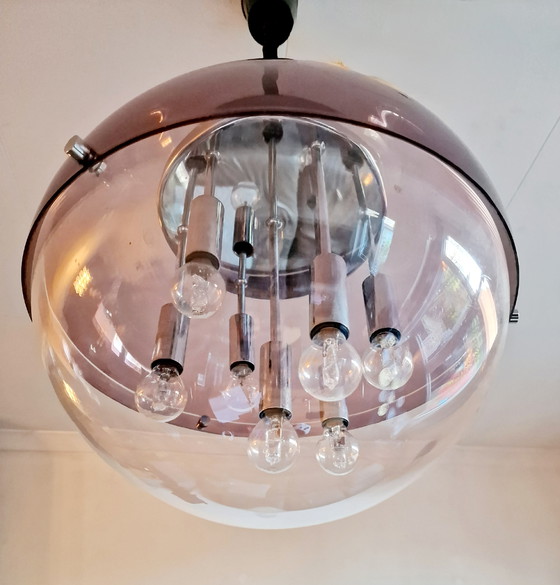 Image 1 of Space Age Globe Lamp, Attributed to Raak.