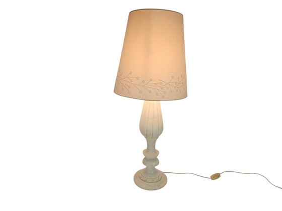 Image 1 of Pegasan - Albast - natuursteen -  tafellamp - Hollywood Regency stijl - Spanje - 70's