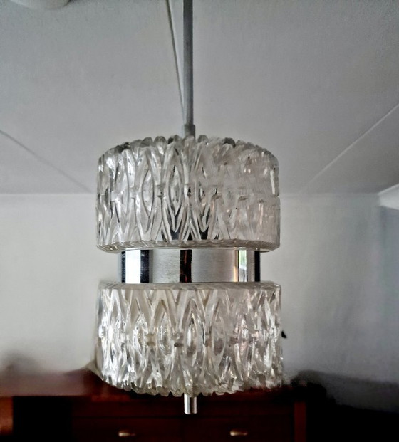Image 1 of Lampada a sospensione vintage austrolux austria