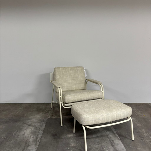 poltrona con pouf Pim di bert plantagie