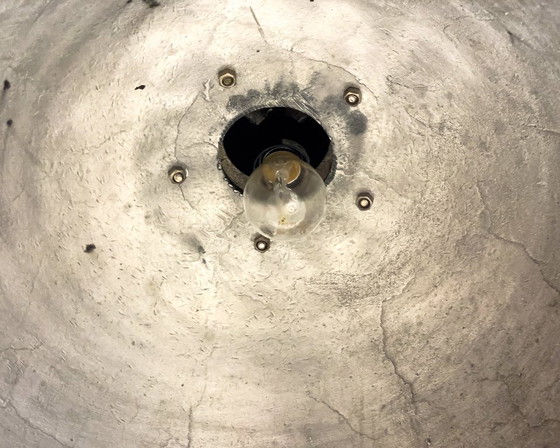 Image 1 of Industrial Eyecatcher – Nickel Pendant Lamp with a Weathered Look