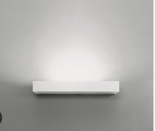 7 x Wall luminaire Lucitalia Zero White rectangular. Suitable for LED lighting