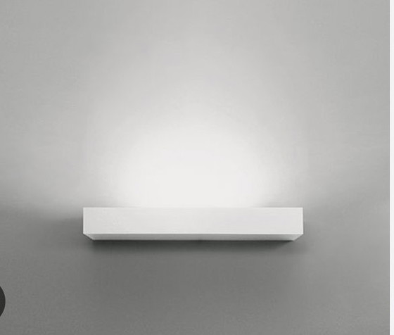 Image 1 of 7 x Wall luminaire Lucitalia Zero White rectangular. Suitable for LED lighting