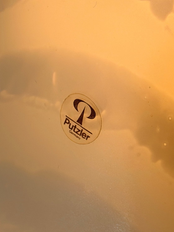 Lampe de table champignon vintage Putzler – Glass (photo 3 of 6)