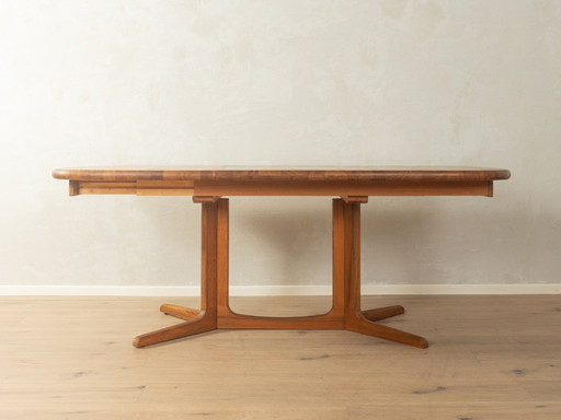 1980s dining table, Johs. Kristoffersen & Søn, Vintage
