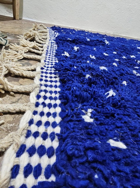 Tapis berbère design unique 200/300 – Wool, Cotton (photo 7 of 9)
