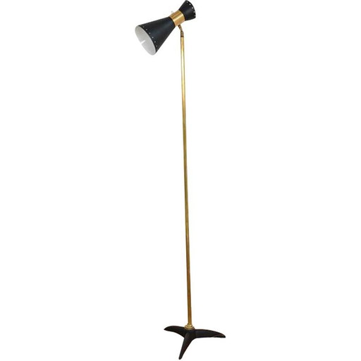 Vintage driepoot vloerlamp, 1960