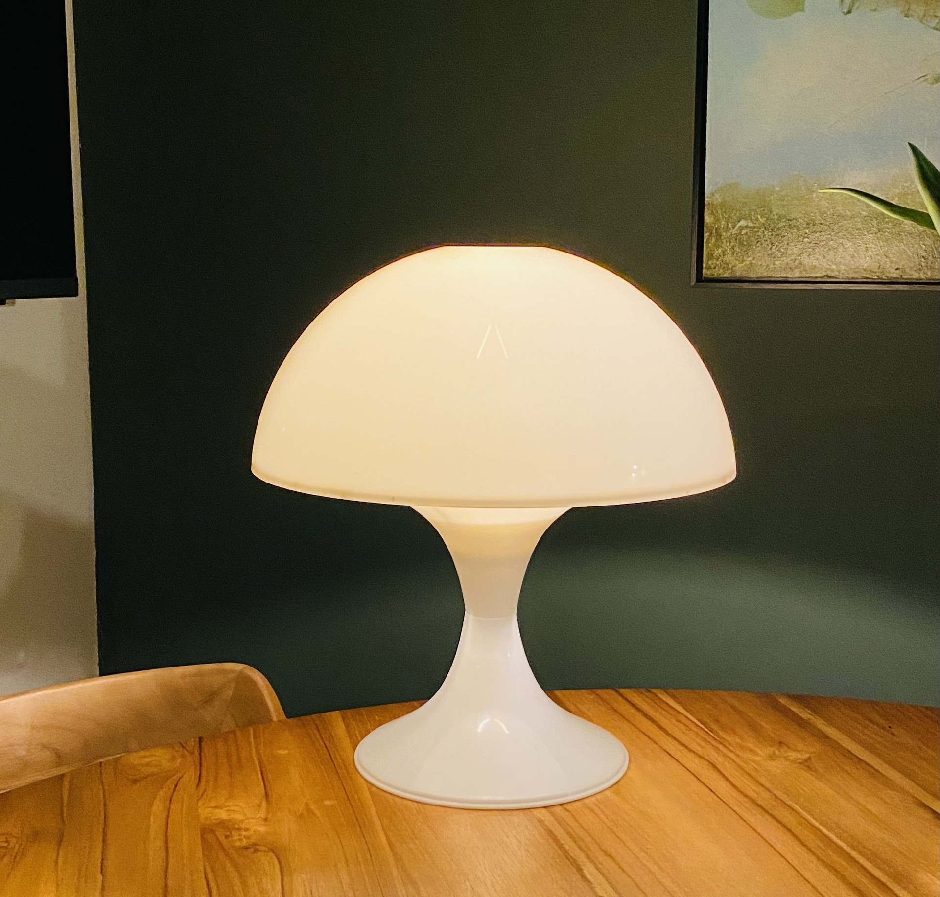 Vintage paddenstoellamp, jaren 70 | €195 | Whoppah