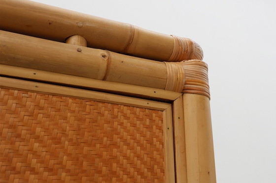 Image 1 of Armadio in bambù e rattan della metà del secolo scorso, Italia 1960 ca.